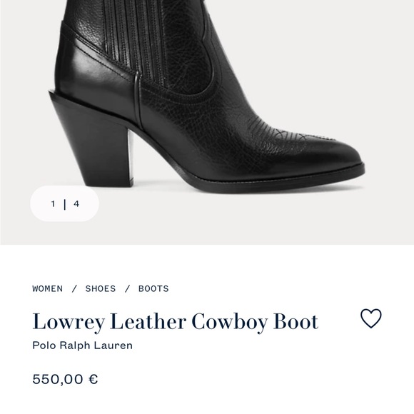 Ralph Lauren Lowrey cowboy boot - Picture 13 of 13